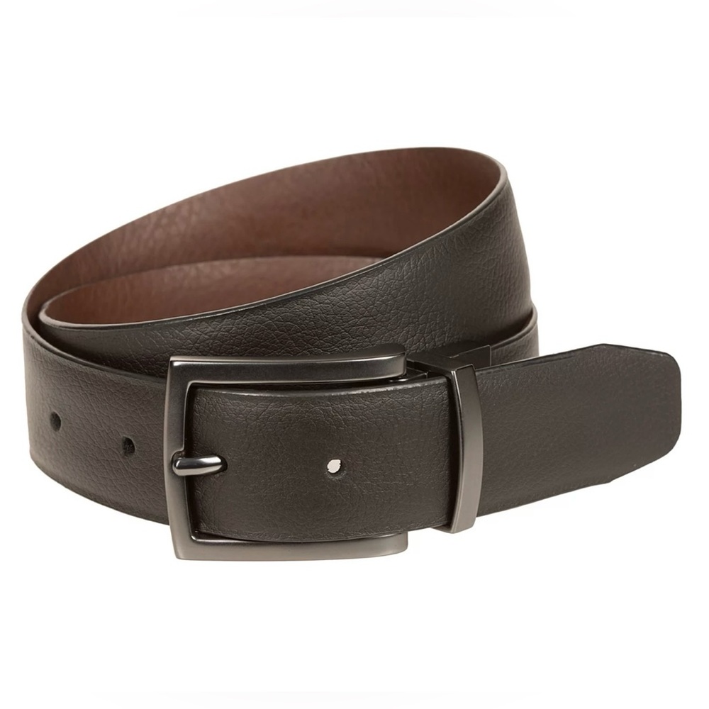 NEW Nike Reversible Black Brown Belt, Youth Boy Size L